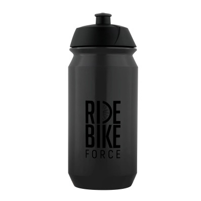 Láhev F RIDE BIKE 0,5 l, transparentní černá-černá