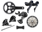 Sada Shimano GRX RX820 Disc 1x12 175mm / 42 , 10 - 51