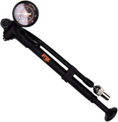PUMPA FOX ANALOGOVÁ 350PSI NA VIDLICE/TLUMIČE S DLOUHOU OTOČNOU HLAVOU