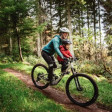 MTB Dětská sedačka a řidítka na rám