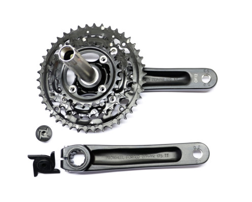 Kliky MTB Prowheel Zephyr 651TT , 10rychlostí , 42x34x24z , délka 175mm