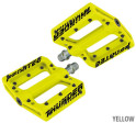 Pedály Nylonové ploché platformové Thunder 183 ŽLUTÉ