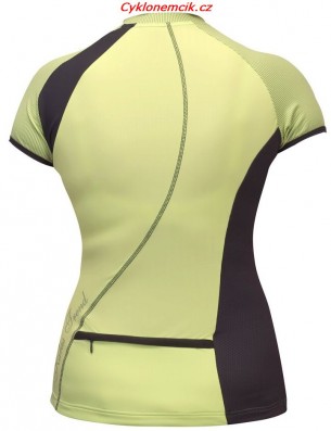 Cyklistický dres dámský Trend-bílý,růžový,žlutý