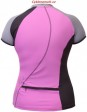 Cyklistický dres dámský Trend-bílý,růžový,žlutý