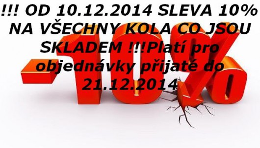 Sleva kol 10%