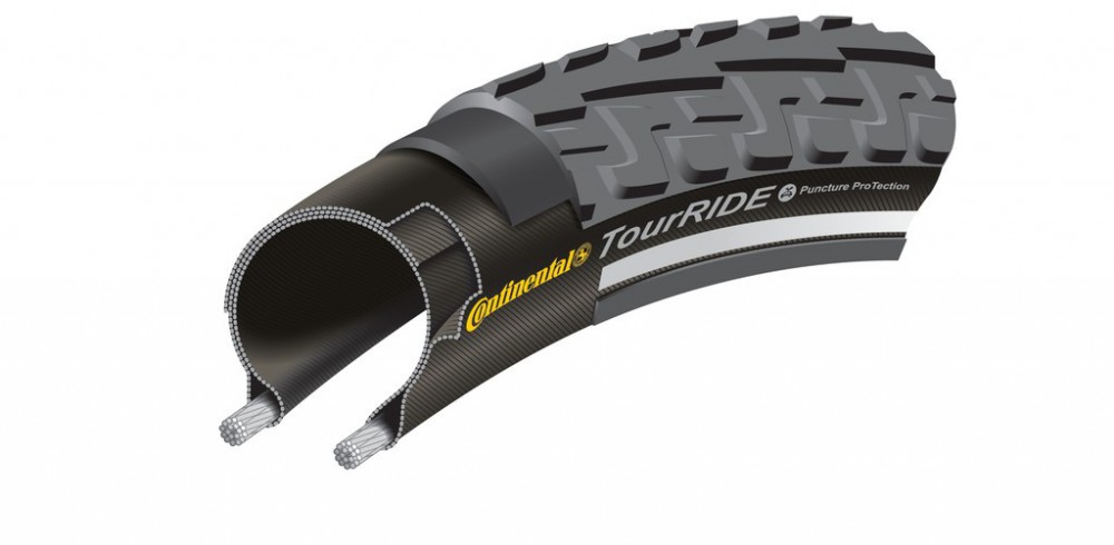CONTINENTAL Pneu à fil RIDE TOUR 26x1,75 47-559