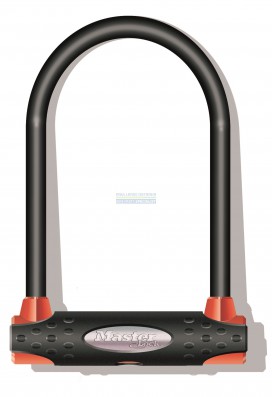 MasterLock U zámek s tělem z kalené oceli 210mm x 110mm x 13mm, klíč