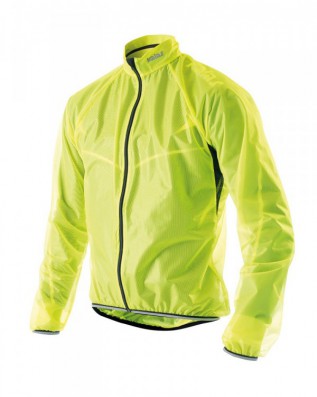 Cyklistická bunda pláštěnka Kalas Profi X4 neon