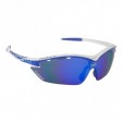 Brýle FORCE RON bílo-modré, modrá laser skla