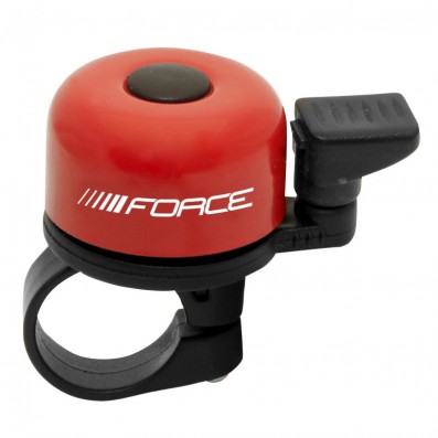 Zvonek Force Mini Fe/plast 22,2mm paličkový, červený