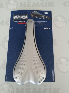 Sedlo BBB BSD-09 CompDesign stříbrné