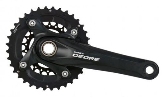 Kliky Shimano Deore FCM 627 int.osa 2x10 38z