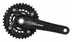 Kliky Shimano Deore FCM 627 int.osa 2x10 38z