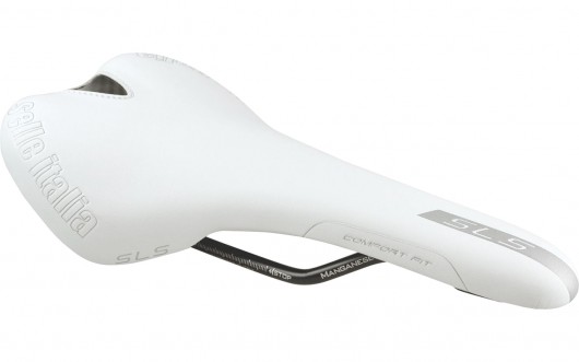 Sedlo Selle Italia SLS Kit Carbonio bílé