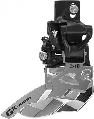 Přesmykač Sram X5 2x10 na navářku