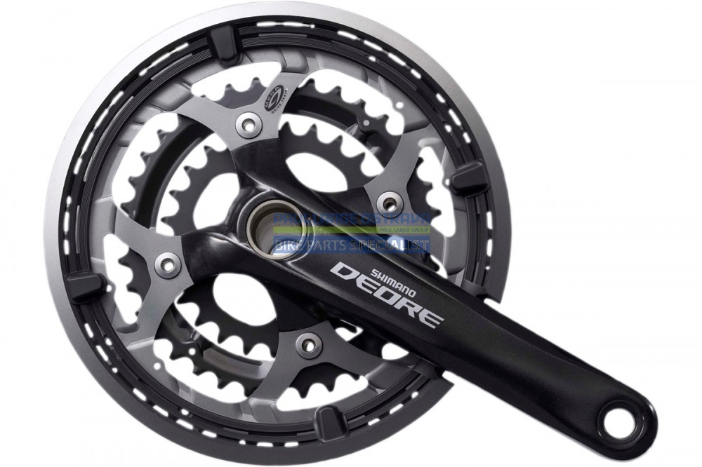 Kliky Shimano Deore FCM 591 3x9 48/36/26 175mm + BB misky s krytem