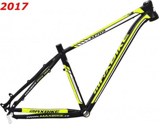 Barevné varianty rámů Maxbike 29 2016-2017