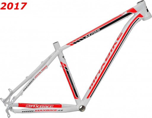 Barevné varianty rámů Maxbike 29 2016-2017