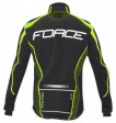 Cyklistická bunda FORCE X72 PRO softshell pánská, černo-fluo