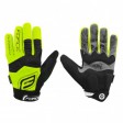 Cyklistické rukavice FORCE MTB AUTONOMY, fluo