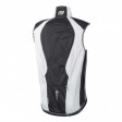 Cyklistická vesta FORCE V53 neprofuk, bílo-černá