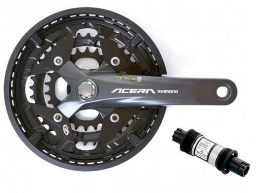 Kliky SHIMANO Acera FC-M391 octalink