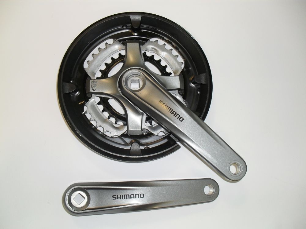 Kliky Shimano FC-TY701 3x8 42z 175mm černé - CykloNěmčík.cz