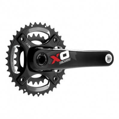 Kliky SRAM X-0 BB30 2.2 10sp 175 Red 39-26