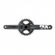 Kliky SRAM GX 1000 GXP 170 Black s 32z X-SYNC převodníkem (osa není součástí balení)