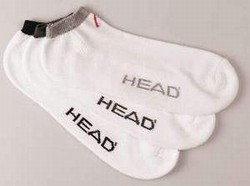 Ponožky HEAD In Liner, bílé 43-46, 2 páry
