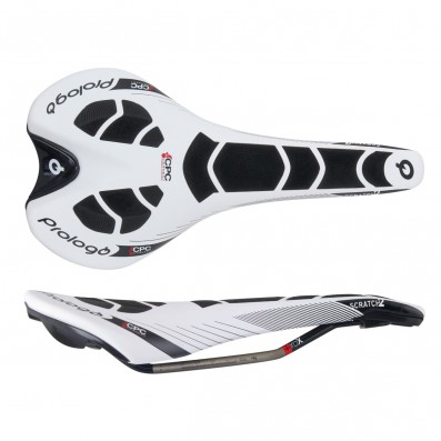 Sedlo PROLOGO SCRATCH 2 CPC TiROX 143 bílé