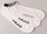 Ponožky HEAD In Liner, bílé 43-46, 2 páry
