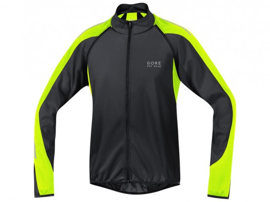 Pánská bunda GORE Phantom 2.0 WS Soft Shell Jacket-black/ neon yellow