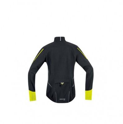 Pánská bunda GORE Power GT AS Jacket-black/ neon yellow