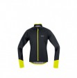Pánská bunda GORE Power GT AS Jacket-black/ neon yellow