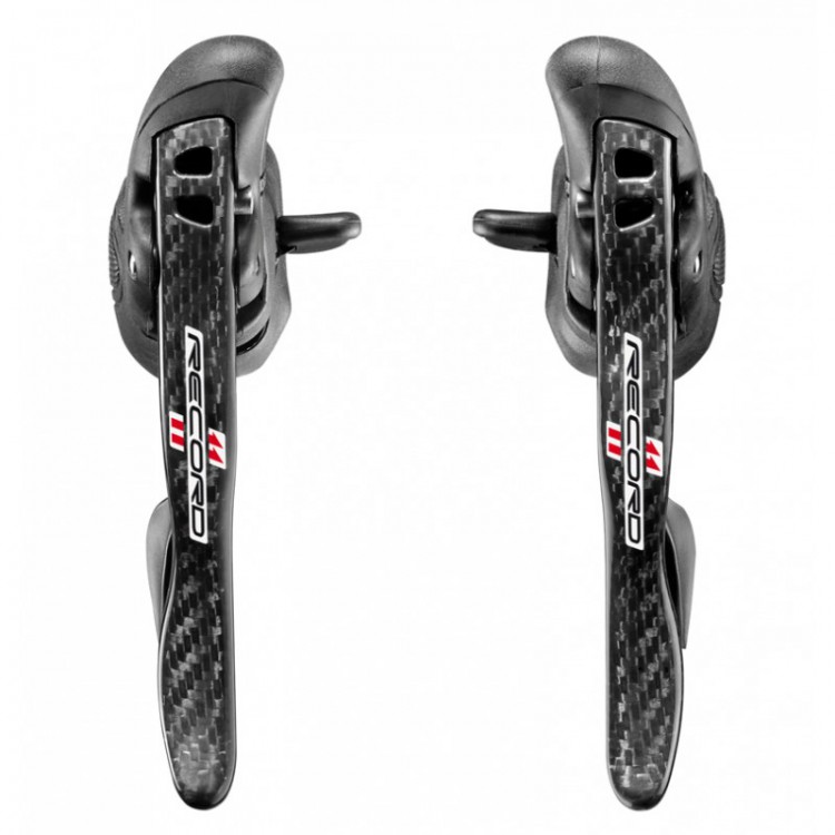 2^x Derivative Levier De Vitesse 2x11 Vitesses - Noir - Fabriqué En Italie Campagnolo Potenza