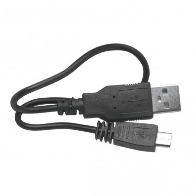 Světlo přední FORCE GENIUS 120LM 1dioda USB,černé
