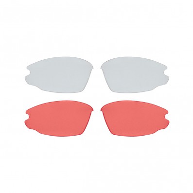 Brýle FORCE LIGHT bílé, červená skla