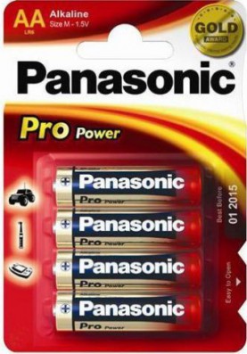 Baterie PANASONIC tužková alkalická PRO Power