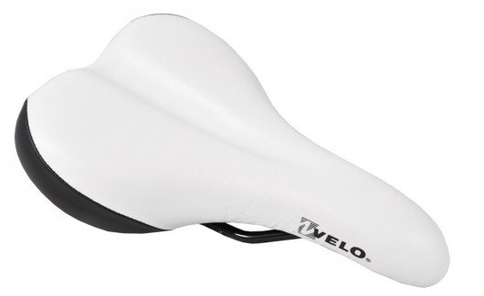 Sedlo VELO VL-4101A dámské bílé