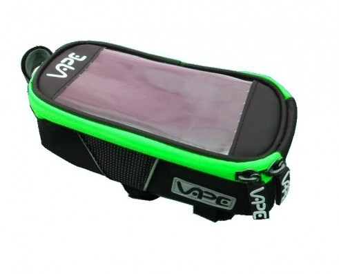 Brašna VAPE SMB přední na mobil XL neon zelený zip