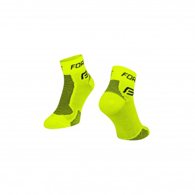 Ponožky FORCE 1, fluo-černé S - M