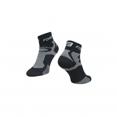 Ponožky FORCE 2, černo-čedé S - M