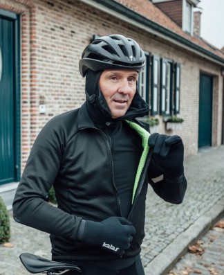 CYKLISTICKÁ ZIMNÍ BUNDA KALAS DIAMOND PASSION X7 | ČERNÁ