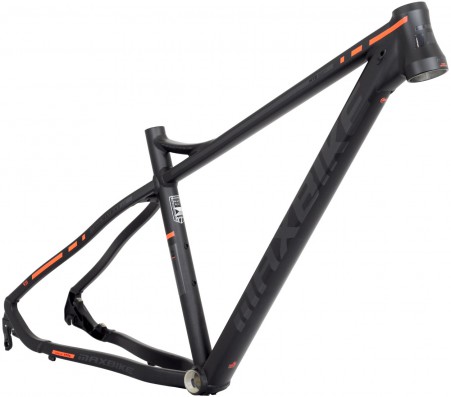 Rám Maxbike M907 2018 17" černý mat + oranžová reflex