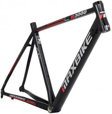 Rám Maxbike R3000 2018 540 matně černý + červená TB7