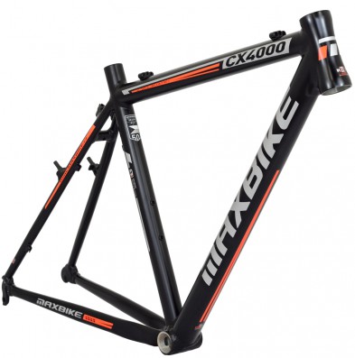 Rám Maxbike CX4000 2018 560 matně černý + oranžová reflex