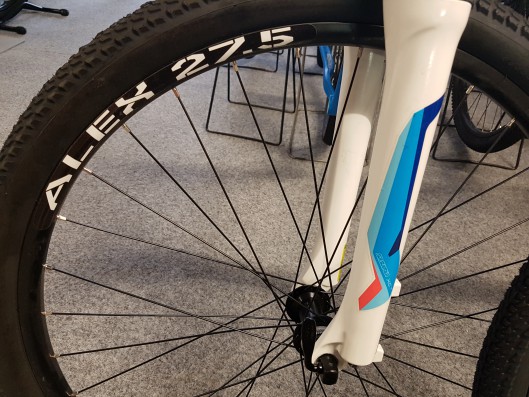 Kola napletená 27,5 Alex Rims + Shimano tx505 32d na kotouč 6d