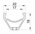 Kola napletená 27,5 Remerx RIO + SHIMANO DEORE 6000 32d na centerlock