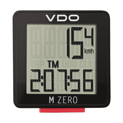 Cyklocomputer VDO M0 (ZERO) - drátový